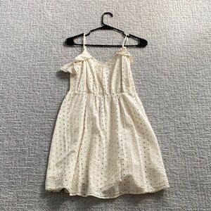 A New Day Cream Midi Dress